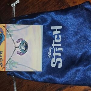 NWT Disney Stitch Pendant Necklace